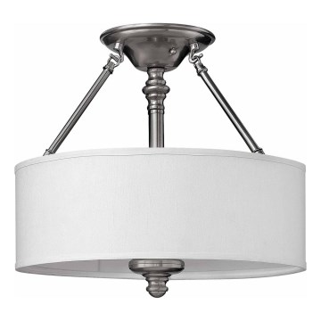 Hinkley - Prigludęs lubinis šviestuvas SUSSEX 3xE27/60W/230V matinis chromas