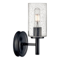 Hinkley - Sieninis šviestuvas COLLIER 1xE27/60W/230V juodas