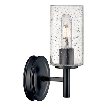 Hinkley - Sieninis šviestuvas COLLIER 1xE27/60W/230V juodas
