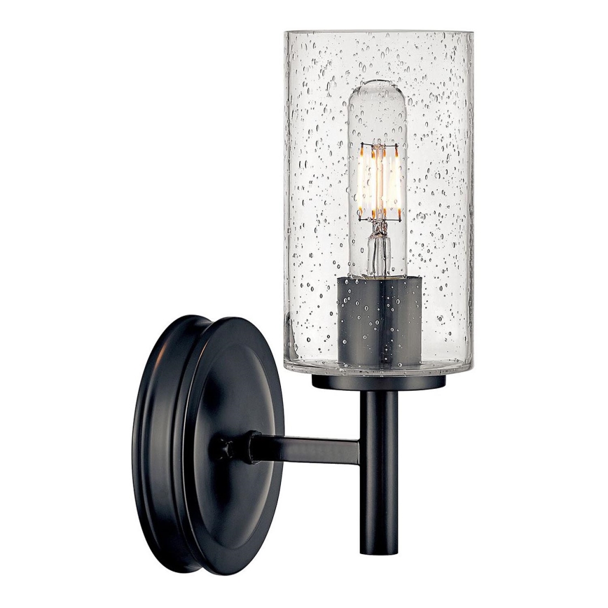 Hinkley - Sieninis šviestuvas COLLIER 1xE27/60W/230V juodas