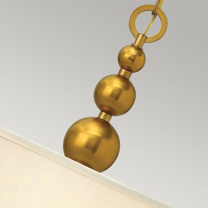 Hinkley – Sietynas ant grandinės ZELDA 3xE27/60W/230V žalvaris