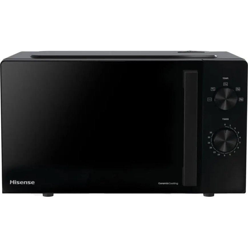 HISENSE H20MOBP1H - Mikrobangų krosnelė 700 W/230 V, 20 l, juoda