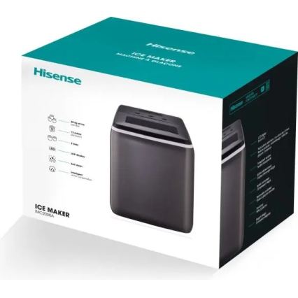 HISENSE IMC2000A - Ledo gaminimo aparatas 120W/230V juodas