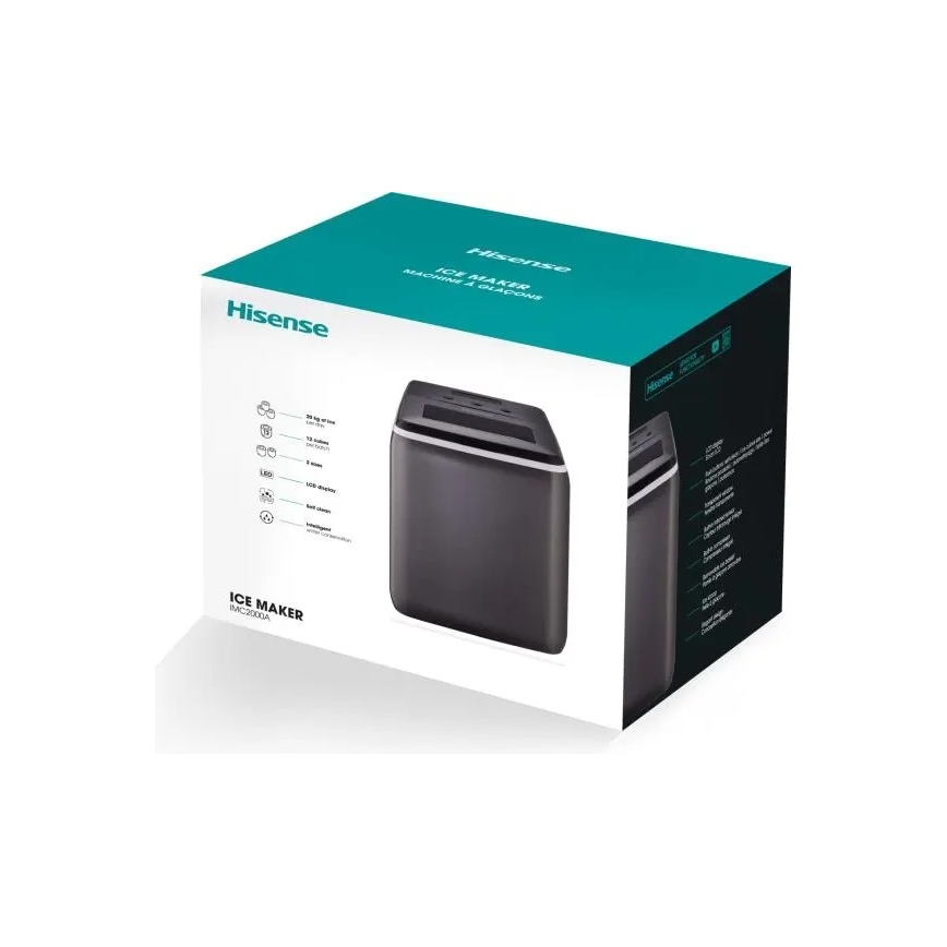 HISENSE IMC2000A - Ledo gaminimo aparatas 120W/230V juodas
