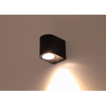 HÖFFTECH - Lauko sieninis šviestuvas 1xGU10/35W/230V IP65