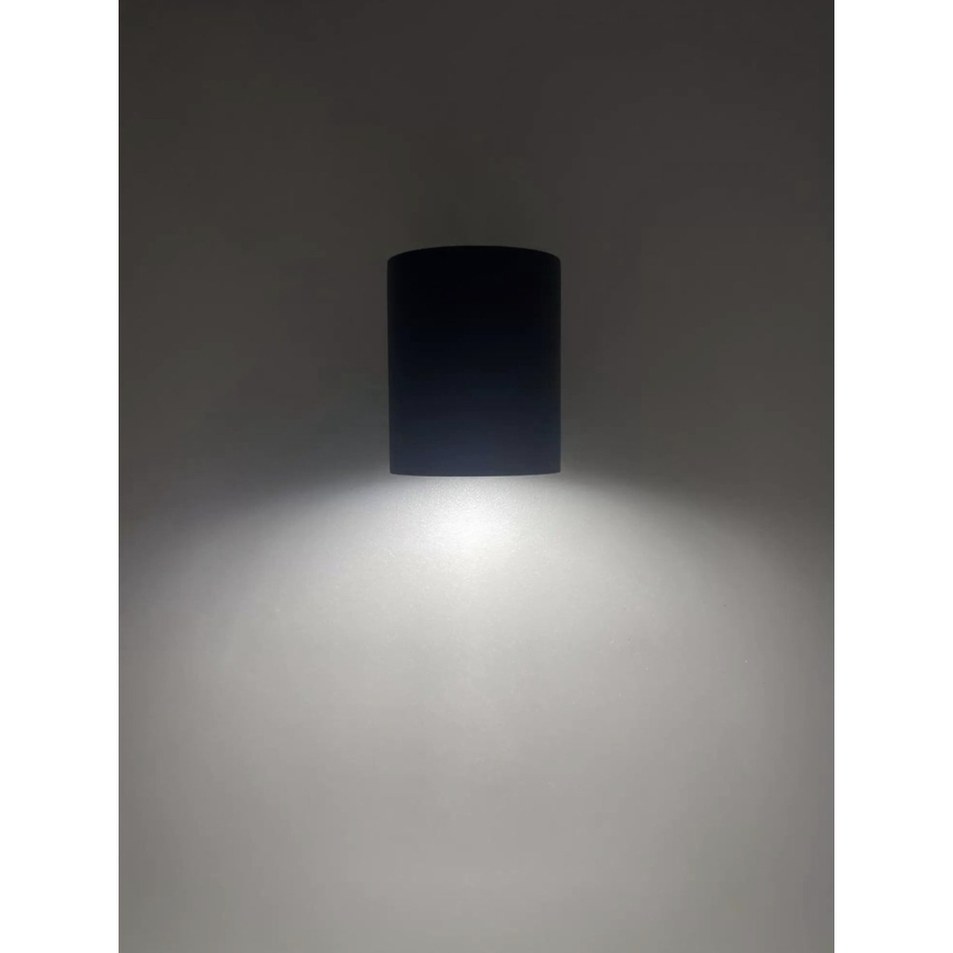 HÖFFTECH - Lauko sieninis šviestuvas 1xGU10/35W/230V IP65