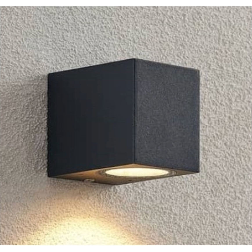 HÖFFTECH - Lauko sieninis šviestuvas 1xGU10/35W/230V IP65
