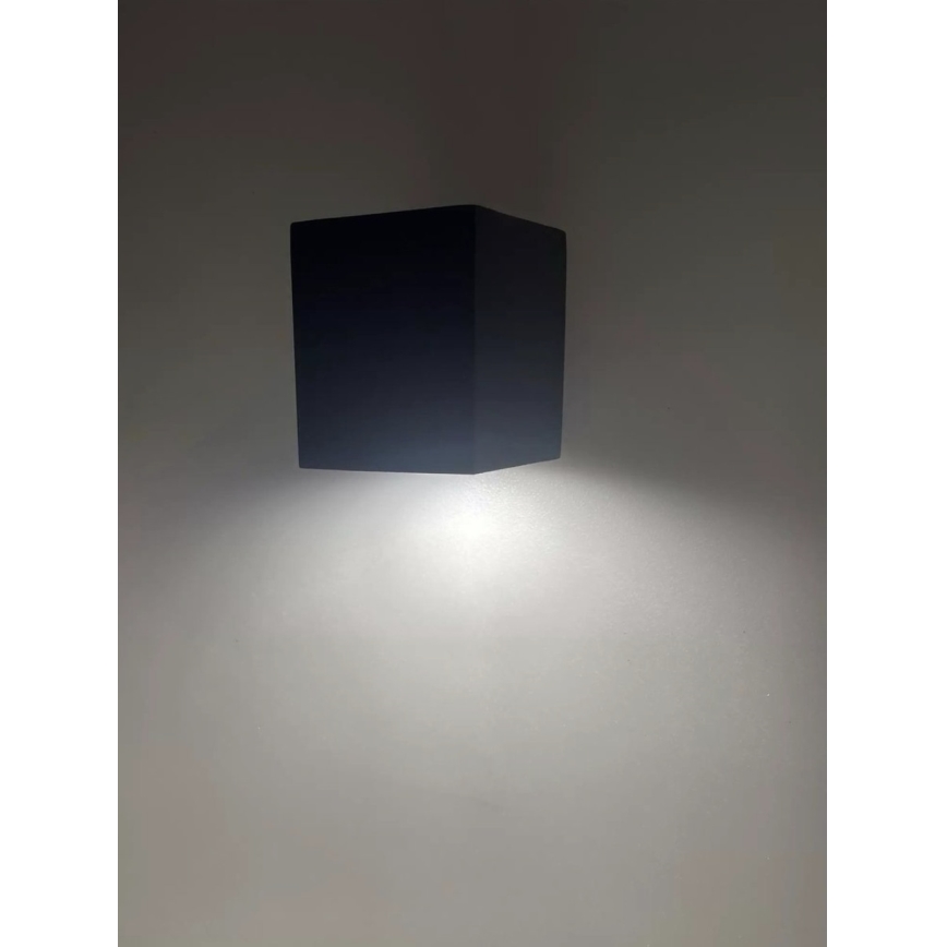 HÖFFTECH - Lauko sieninis šviestuvas 1xGU10/35W/230V IP65