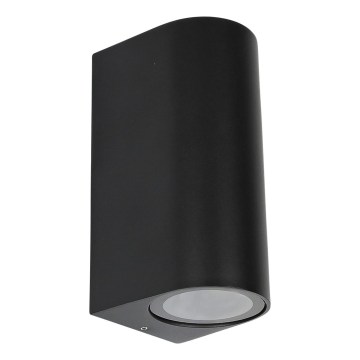 HÖFFTECH - Lauko sieninis šviestuvas 2xGU10/35W/230V IP65