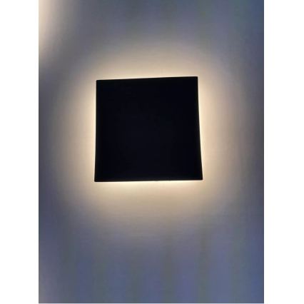 HÖFFTECH - LED lauko sieninis šviestuvas LED/10W/230V kvadratinis IP65