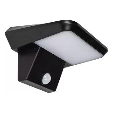 HÖFFTECH - LED saulės lauko sieninis šviestuvas su judesio ir sutemų jutikliu LED/5,5V 200 mAh IP44