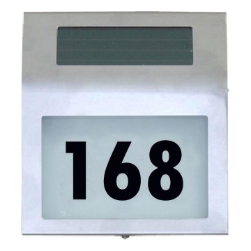 HÖFFTECH - LED saulės namo numeris LED/1,2V 200 mAh IP44