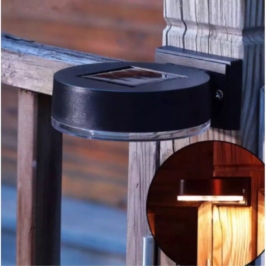 HÖFFTECH - LED saulės sieninė lempa LED/1,2V 600 mAh IP44