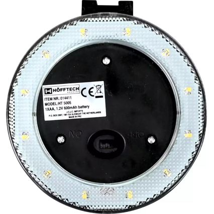 HÖFFTECH - LED saulės sieninė lempa LED/1,2V 600 mAh IP44