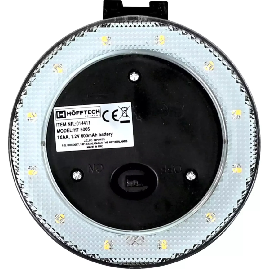 HÖFFTECH - LED saulės sieninė lempa LED/1,2V 600 mAh IP44