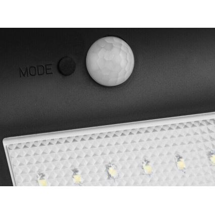 HÖFFTECH - LED saulės sieninis šviestuvas su judesio ir sutemos jutikliu LED/3,7 V 2200 mAh IP44