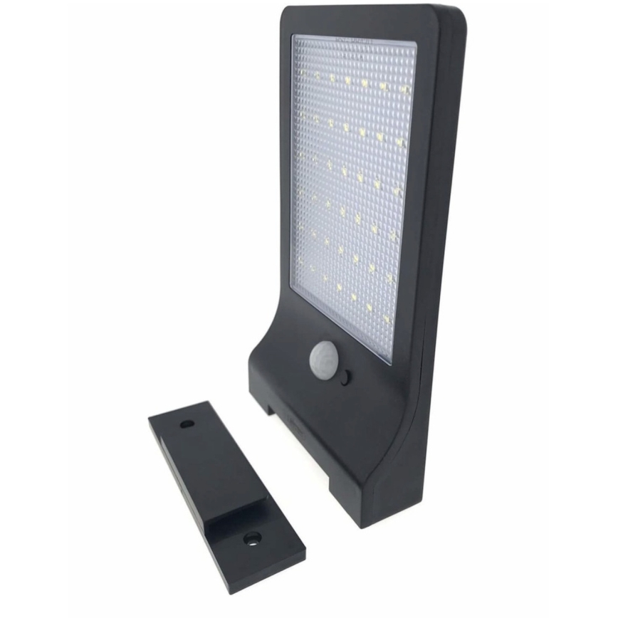 HÖFFTECH - LED saulės sieninis šviestuvas su judesio ir sutemos jutikliu LED/3,7 V 2200 mAh IP44
