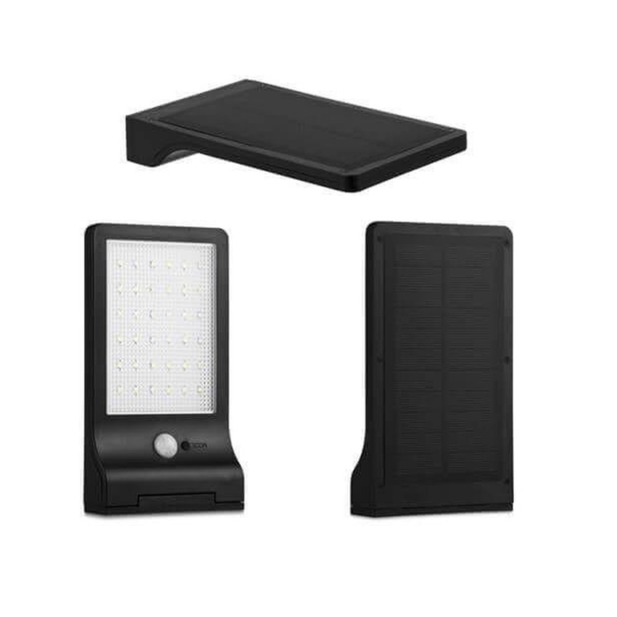 HÖFFTECH - LED saulės sieninis šviestuvas su judesio ir sutemos jutikliu LED/3,7 V 2200 mAh IP44