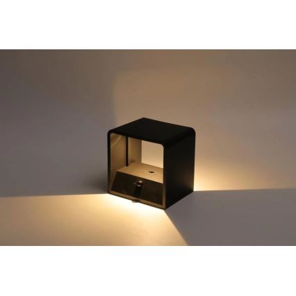 HÖFFTECH - LED įkraunamas sieninis šviestuvas su judesio jutikliu LED/0,8W/3,7V 1200 mAh