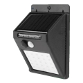 HÖFFTECH - Saulės energijos LED sieninis šviestuvas su jutikliu LED/3,7V 1200 mAh IP65