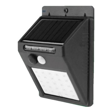 HÖFFTECH - Saulės energijos LED sieninis šviestuvas su jutikliu LED/3,7V 1200 mAh IP65