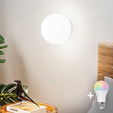 Ideal Lux 59815 - LED RGBW dimeriuojamas sieninis šviestuvas MAPA 1xE27/12W/230V 2700-6500K