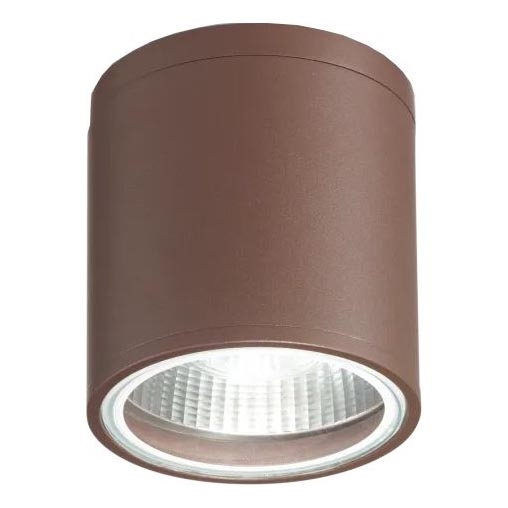 Ideal Lux - Akcentinis vonios šviestuvas GUN 1xGU10/28W/230V IP55 ruda