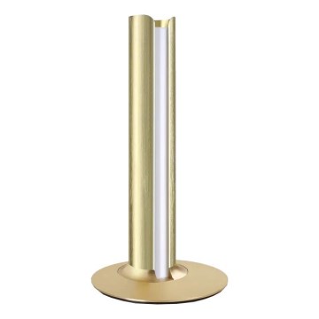 Ideal Lux - dimeriu reguliuojama LED stalinė lempa DORICA LED/8W/230V CRI 90 žalvarinė