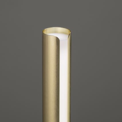 Ideal Lux - dimeriu reguliuojama LED stalinė lempa DORICA LED/8W/230V CRI 90 žalvarinė