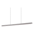 Ideal Lux - dimeriuojama LED liustra ant laido DORICA LED/35W/230V CRI 90 140 cm pilka