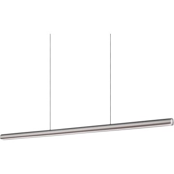 Ideal Lux - dimeriuojama LED liustra ant laido DORICA LED/35W/230V CRI 90 140 cm pilka