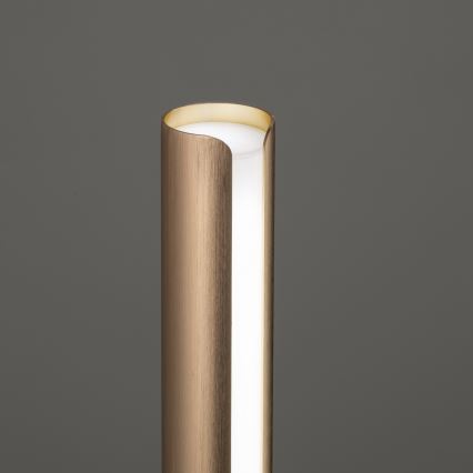 Ideal Lux - Dimeriuojama LED stalinė lempa DORICA LED/8W/230V CRI 90 auksinė