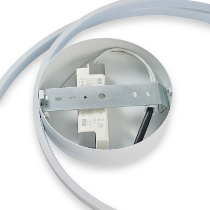 Ideal Lux - Dimeriuojamas LED lubinis šviestuvas OZ LED/48W/230V Ø 60 cm CRI 90 balta