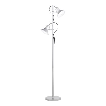 Ideal Lux - grindinis šviestuvas POLLY 2xE27/60W/230V sidabrinis