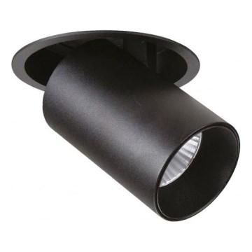 Ideal Lux - Įleidžiamas LED taškinis šviestuvas NOVA LED/12W/230V CRI 90 Ø 11 cm juodas