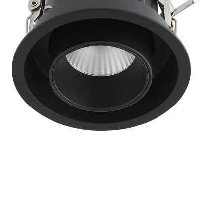 Ideal Lux - LED įleidžiamas taškinis šviestuvas NOVA, 20 W, 230 V, 4000 K, CRI 90, Ø 15,4 cm, juodas