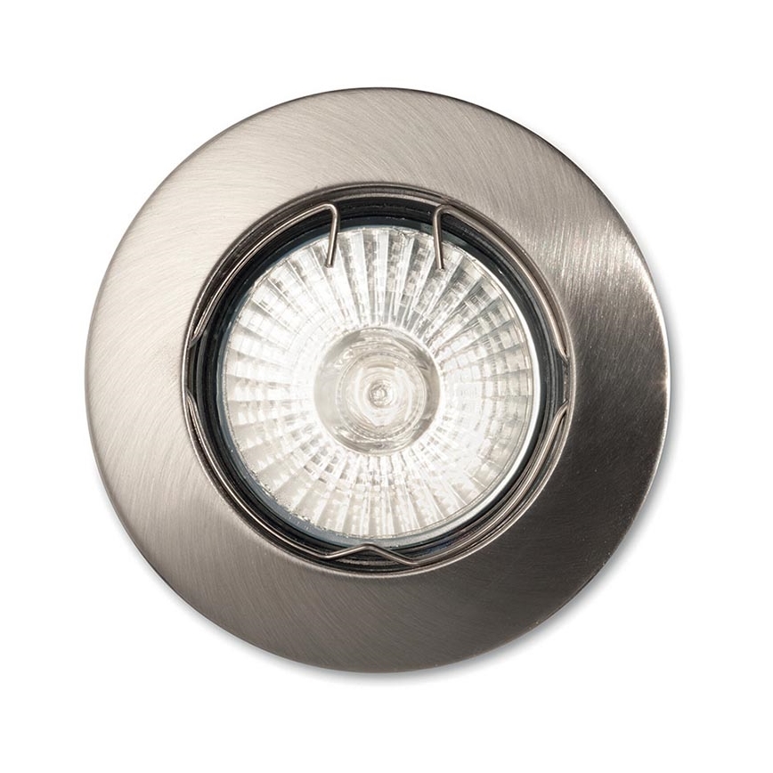 Ideal Lux - Įleidžiamas lubų šviestuvas JAZZ 1xGU10/50W/230V skersm. 7,7 cm matinis chromas