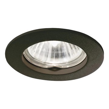 Ideal Lux - Įleidžiamas šviestuvas JAZZ 1xGU10/50W/230V juoda