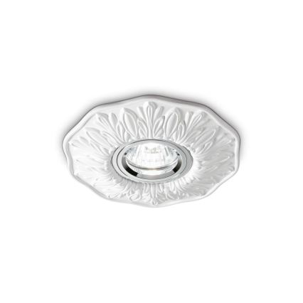 Ideal Lux - Įleidžiamas šviestuvas POLKA 1xGU10/50W/230V baltas