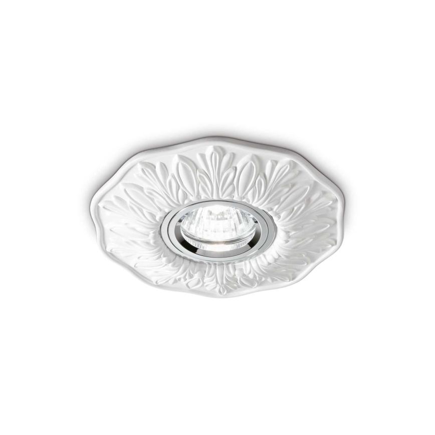 Ideal Lux - Įleidžiamas šviestuvas POLKA 1xGU10/50W/230V baltas