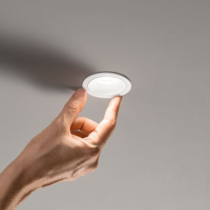 Ideal Lux - LED įleidžiamasis šviestuvas GAME TRIM LED/5,5W/230V 3000K CRI 90 skersm. 5,8 cm balta