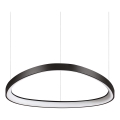 Ideal Lux - kabanti LED liustra su laidu GEMINI LED/47W/230V 2700K skersmuo 61 cm CRI 90 juoda