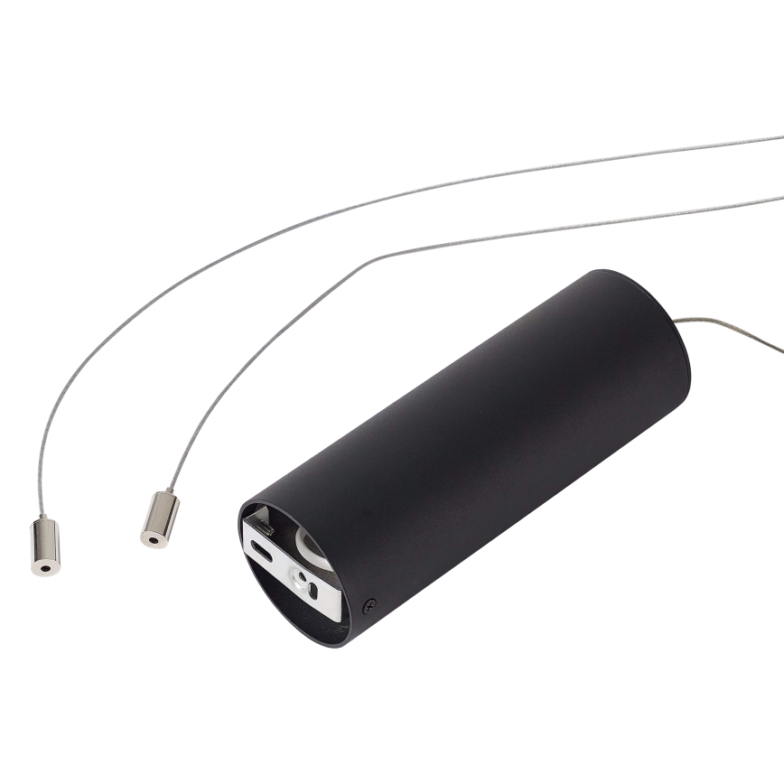 Ideal Lux - kabanti LED liustra su laidu GEMINI LED/47W/230V 2700K skersmuo 61 cm CRI 90 juoda