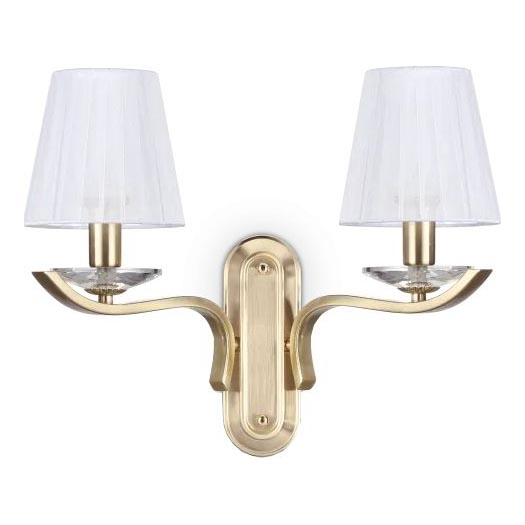 Ideal Lux - krištolas siena lempa PEGASO 2xE14/28W/230V auksas