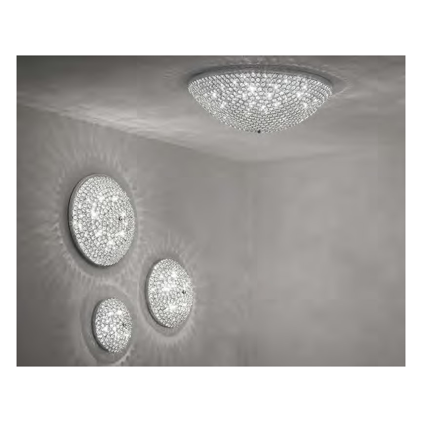 Ideal Lux - Krištolinis lubų šviestuvas ORION 12xG9/40W/230V