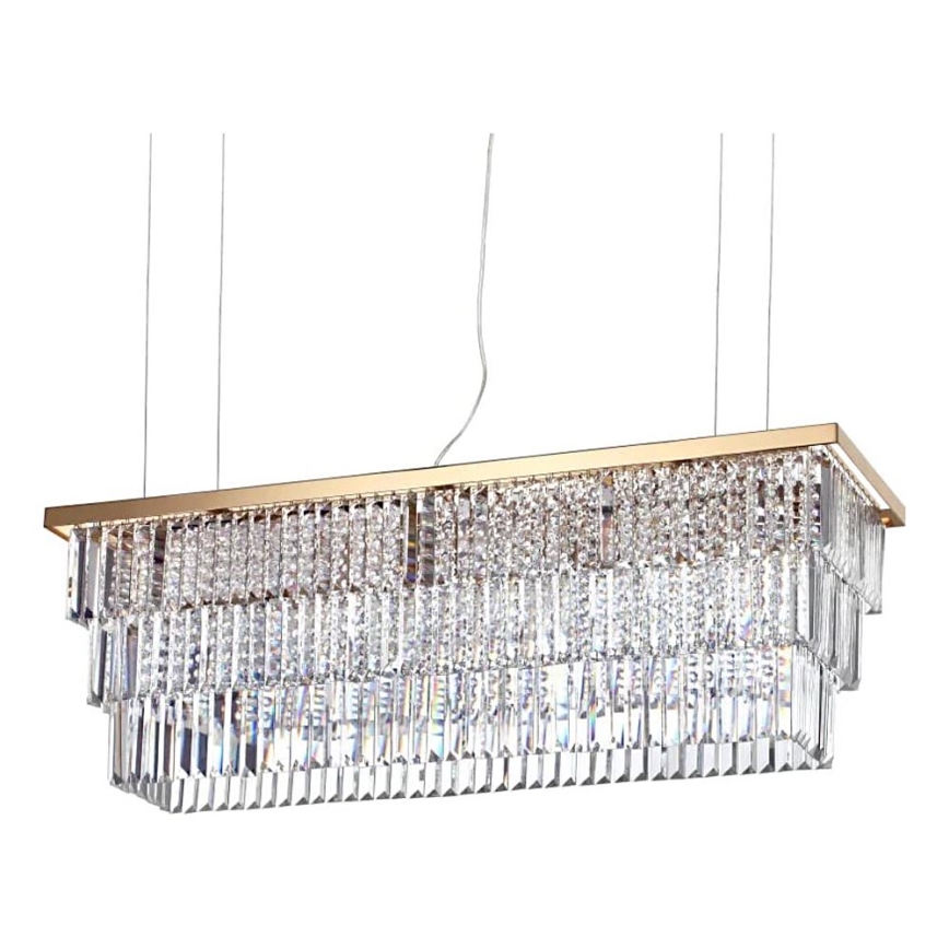 Ideal Lux - Krištolinis pakabinamas sietynas MARTINEZ 8xE14/40W/230V