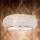 Ideal Lux - Krištolinis pakabinamas sietynas PASHA 6xE14/40W/230V diametras 40 cm blizgus chromas