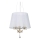 Ideal Lux - Krištolinis pakabinamas sietynas PEGASO 3xE14/28W/230V diametras 40 cm auksas