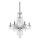 Ideal Lux - Krištolinis sietynas ant grandinės AMADEUS 6xE14/40W/230V diametras 67 cm permatoma