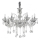 Ideal Lux - Krištolinis sietynas ant grandinės COLOSSAL 8xE14/40W/230V diametras 78 cm blizgus chromas